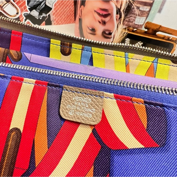 Hermes Handbags - Hermés Azap Long Wallet in Granite Silver